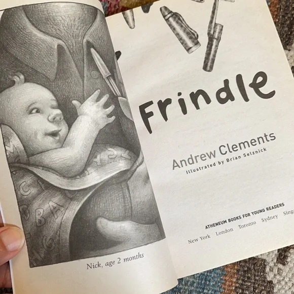 Frindle, by Andrew Clements - Paperback Book - Picture 4 of 5